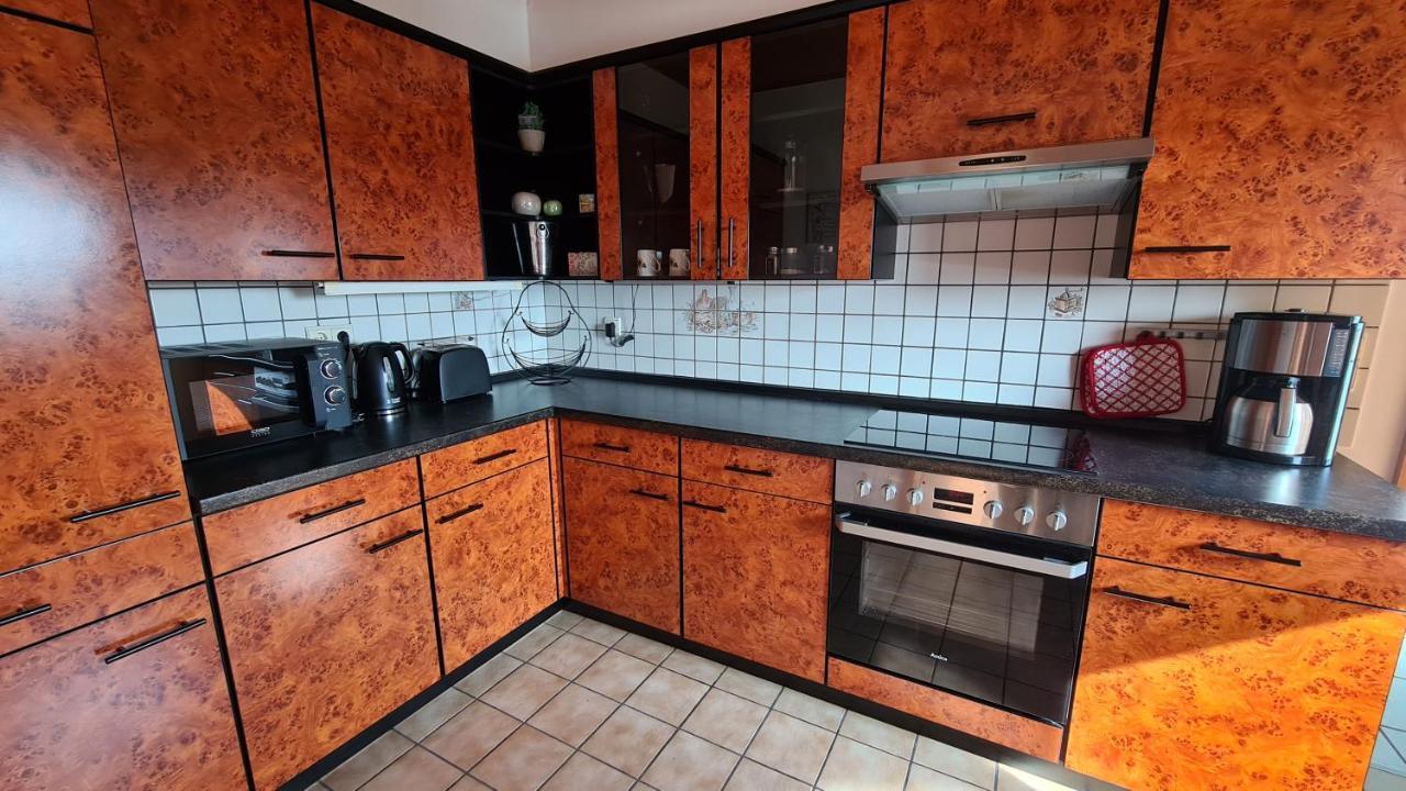 Moderne Ferienwohnung Mit Eigenem Garten Und Traumhaften Blick Wilhelmsthal Exterior foto